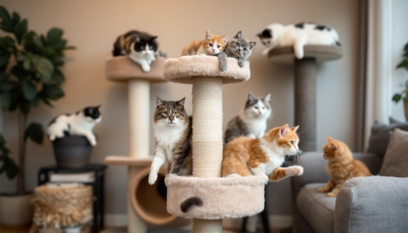 Wie wählt man den optimalen Kratzbaum für unterschiedliche Katzentypen?